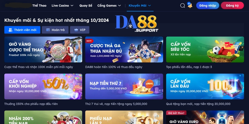 Ưu Đãi Chào Mừng Thành Viên Mới