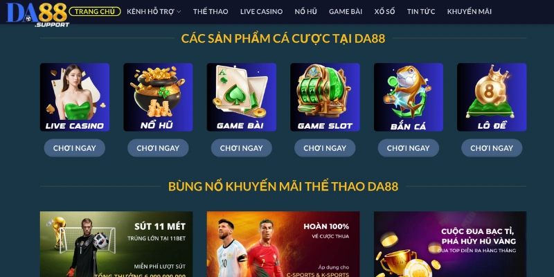 Các Sản Phẩm Cá Cược Hấp Dẫn